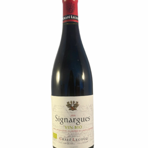 Bouteille de Sinargues du Domaine Grafé Lecocq