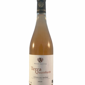 Bouteille de Terra Quantum rosé de Grafé Lecocq